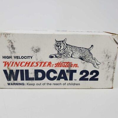#8626 â€¢ 500 Rounds Of Winchester Wildcat .22 LR 40 GR.