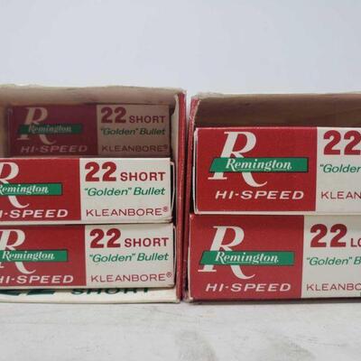 8654	

400 rounds of Remington .22 Short and 400 rounds of remington .22LR
400 rounds of Remington .22 Short and 400 rounds of remington...
