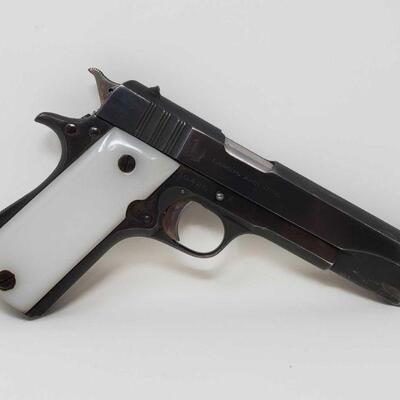 310	
HAFDASA Ballester Rigaurd .45 Semi-Auto Pistol
Serial Number: 10426 Barrel Length: 5