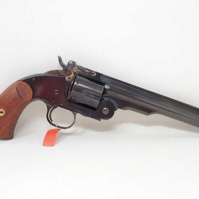 404	
Cimarron No. 3 Schofield .45 Colt Revolver
CA OK
Serial Number: F20008 Barrel Length: 7"