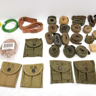 
#8151 â€¢ Military Magazine Holders, Straps , And More