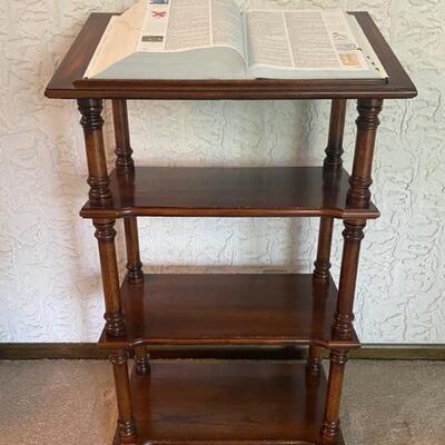 Vintage Library Stand - 22