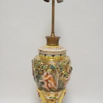 1165	SILVER PLATE TOBACCO JAR W/ENGRAVED DUTCH WINDMILL, MARKED GHB 90 ON BASE, 5 IN HIGH
