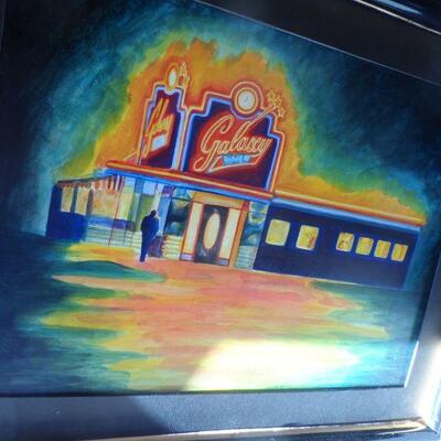 Galaxy diner painting