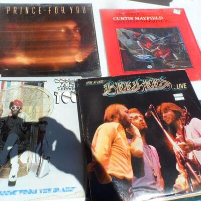 Vinyl collection Bee Gees, Prince