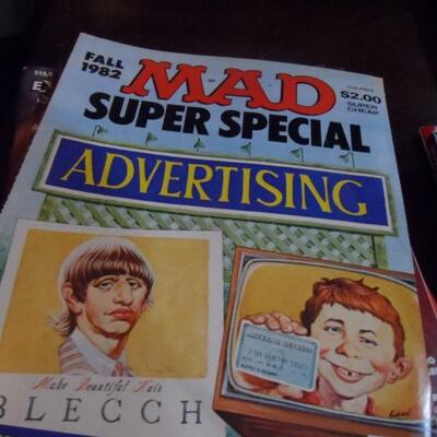 Vintage MAD magazines