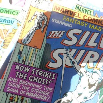 Vintage Marvel SilverSurfer comics