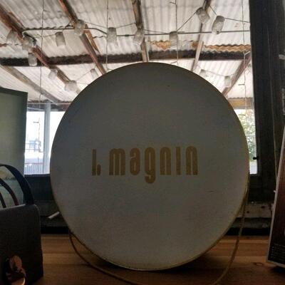 vintage i.magnin hat box