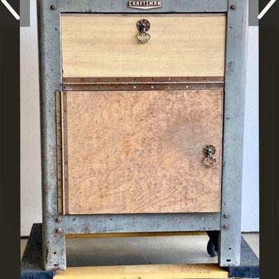 Vintage Craftsman cabinet with style