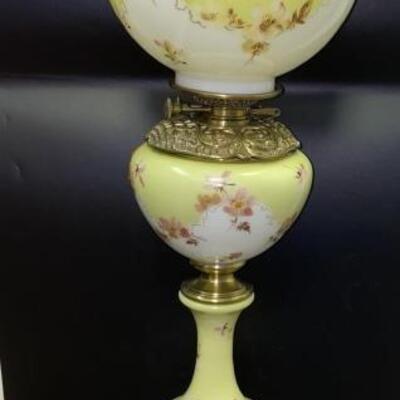 Cherry Blossom Triple Globe lamp