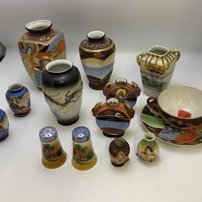 Japanese miniature vases