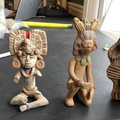 Ancient Mayan Figures