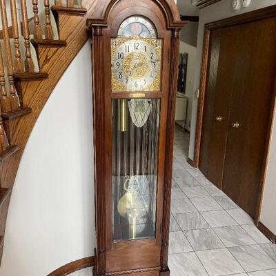 Herschede 9 Tube Grandfather Clock