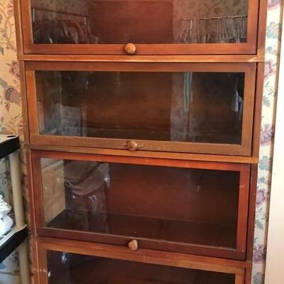 barrister's cabinet SOLD
34 X 11 1/2 X 69"