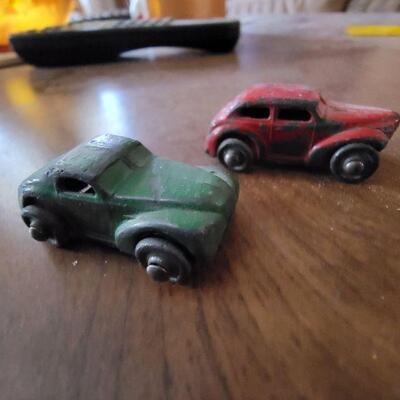 Vintage toy cars