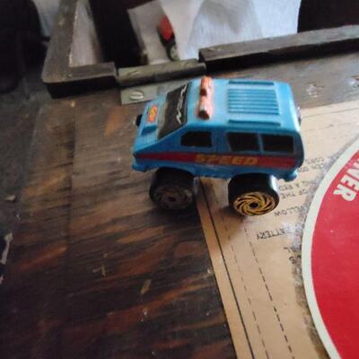 Retro toy car