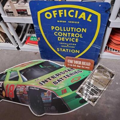 2158	
Tin Sign, Steel Double Sided Sign, Wooden Sign, Bar Mirror
Measurements are between 48