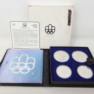 802	

1976 Uncirculated Olympic Coins
1976 Uncirculated Olympic Coins
