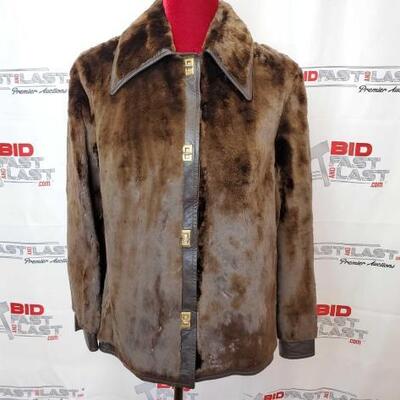 #620 â€¢ Oscar Beverly Hills Fur Jacket