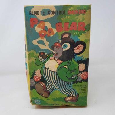 3040	

Remote Control Smoking Papa Bear Toy
