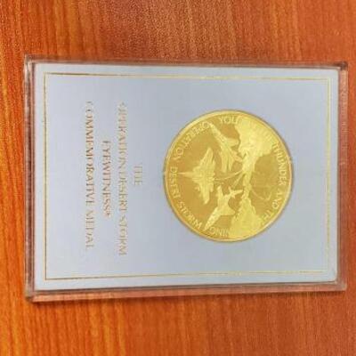 #2334 â€¢ The Operation Desert Storm Eyewitness Commemorative Medal