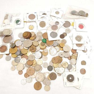 890	

Foreign Coins
Places Include Panama, Philippines, Peru, Germany, FIGI, and More