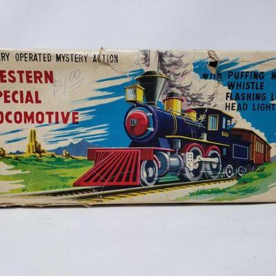 3038	

Vintage Western Special Locomotive Toy