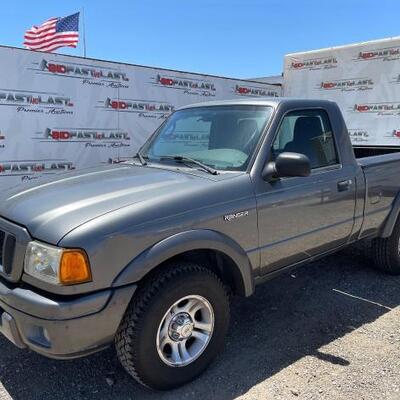 2005 Ford Ranger
Year: 2005
Make: Ford
Model: Ranger
Vehicle Type: Pickup Truck
Mileage:  168,897
Plate:  7w01110
Body Type: 2 Door Cab;...
