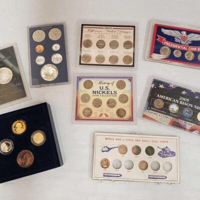 844	

Nickel Coin Sets, Presidential Coin Set, Eisenhower Dollar and More
Nickel Coin Sets, Presidential Coin Set, Eisenhower Dollar and...