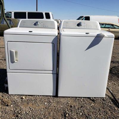 50018	

Maytag Washer And Dryer
Surrounding Items Not Included!!