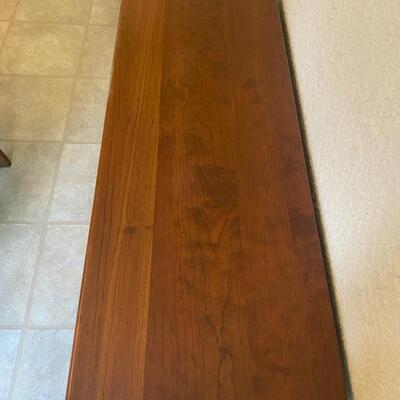 Wooden 2-Drawer Sofa Table - 27.5" Tall x 48" Wide x 18" Deep - $75