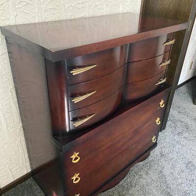 MC Bassett Furniture 5-Drawer Chest of Drawers - 36" Wide x 18" Deep x 43" Tall - $180