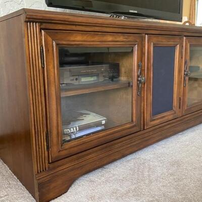 Hooker Furniture Entertainment Console - 56" Long x 22.5" Deep x 25.5" Tall - $240