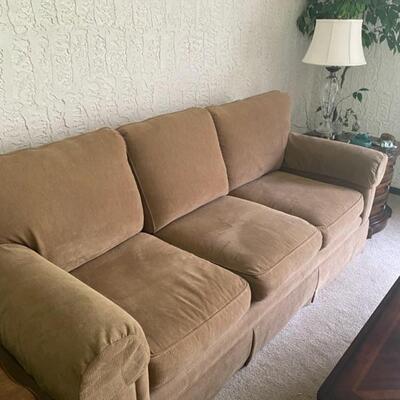 Vintage 3-Seater Sofa - 84" Long x 36" Deep x 36" Tall - $90