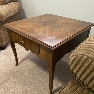 Drexel Heritage Side Table - 26" x 26" x 22" Tall - $60