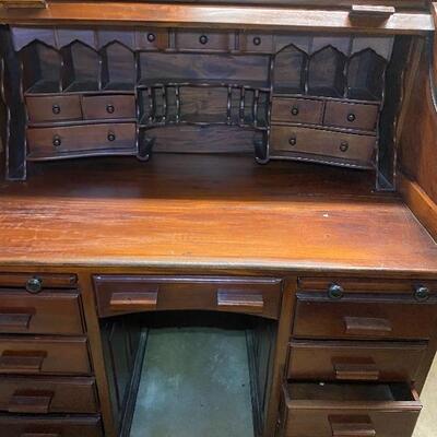 Gorgeous roll top desk