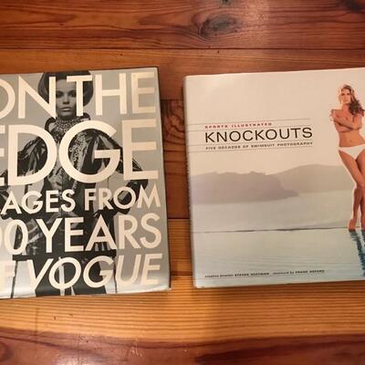 Vogue book $22
Sports Illustrated Knockouts $20