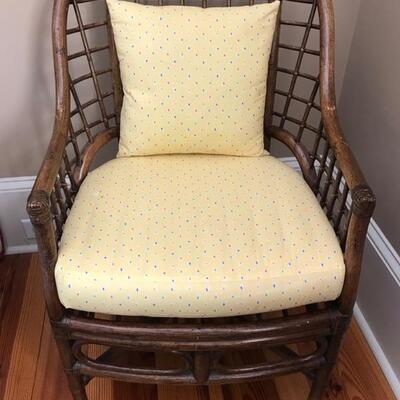 Bamboo chair $110
20 1/2 X 20 X 34