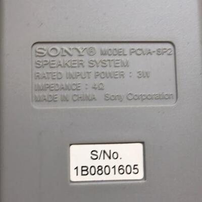 Sony PCVA5P2 pair of speakers $20