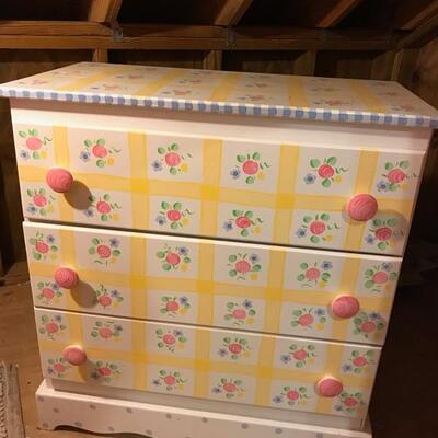Painted chest of drawers $199
27 X 7 X 33