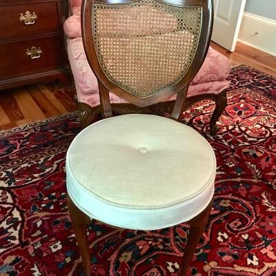 Vanity Queen Anne chair $75
16 X 14 3/4 X 31 1/2