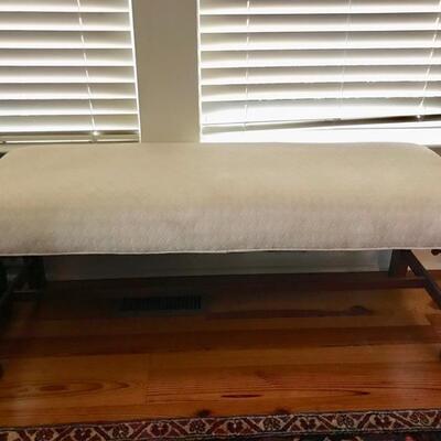 upholstered bench $75
47 X 17 X 17