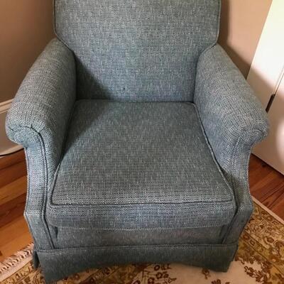 upholstered armchair $95