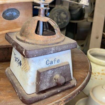 porcelain coffee mill