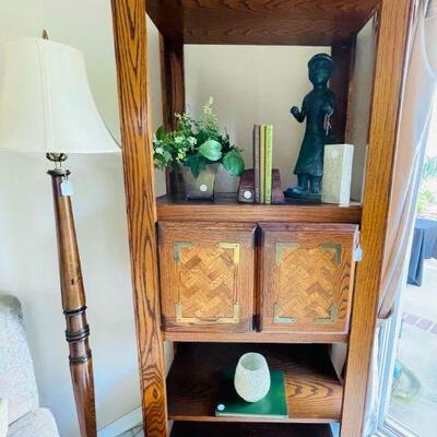 Vintage oak bookcase