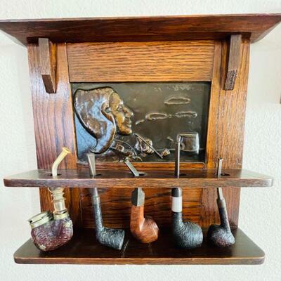 Antique pipe collection 
