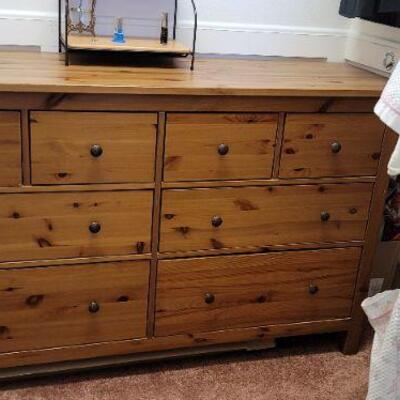 Wood dresser