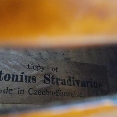 Antonius Stradivarius Certified copy violin