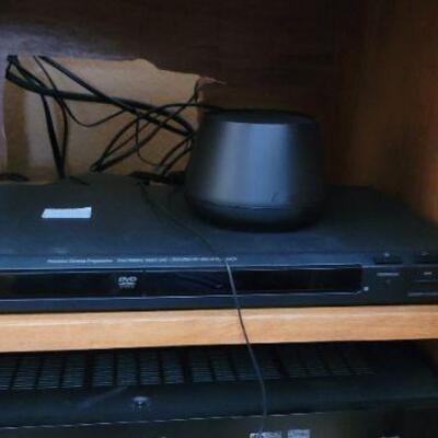 Sony DVD player and speaker