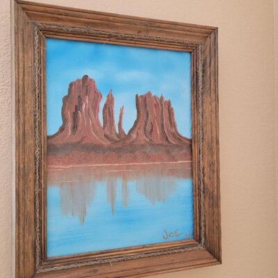 Desert painting